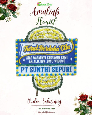 Papan Bunga Duka di Trumon Tengah